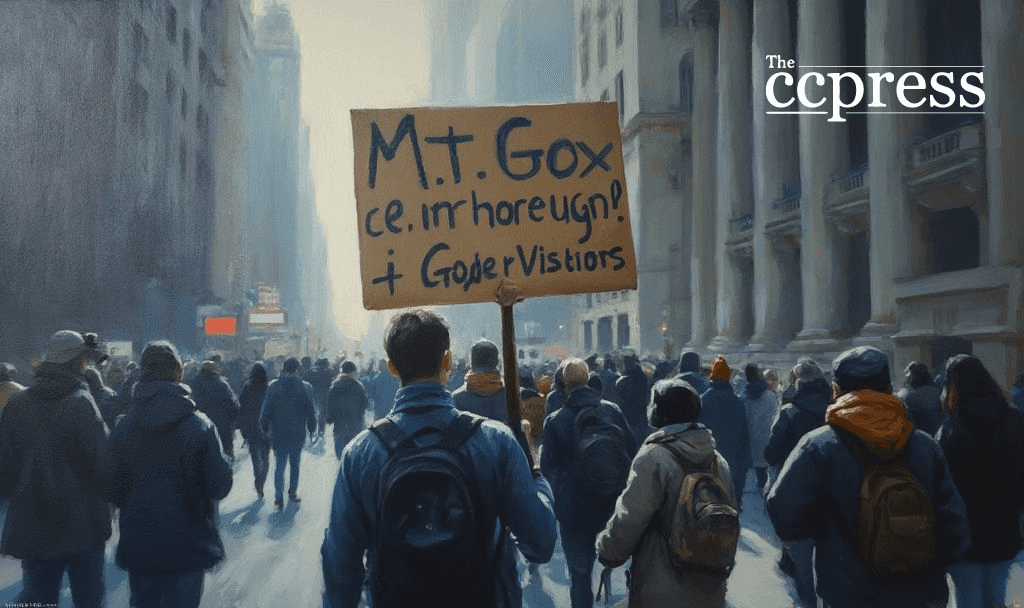 Mt. Gox Protest Sign Auctioned by Kolin Burges