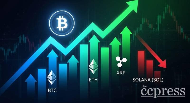 Spot ETF Flows: BTC, ETH, XRP See Inflows, SOL Lags