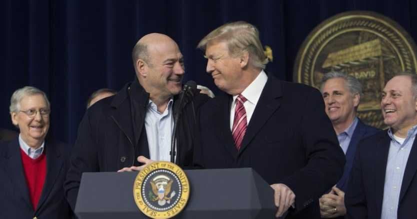 Gary Cohn joined Blockchain
