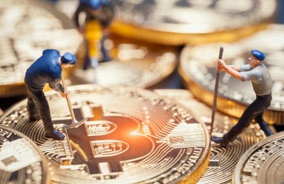 BTC hash rate