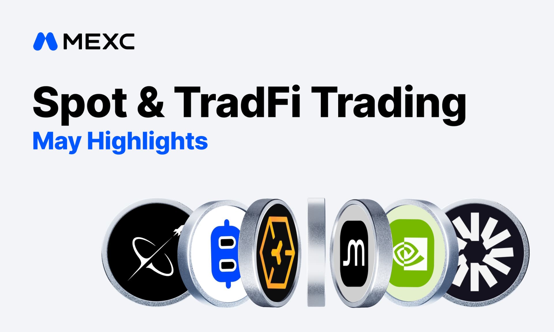 MEXC May Report: SPACEX Launchpad Oversubscribed 15.5x, US Equity Futures Volume Jumps 85%