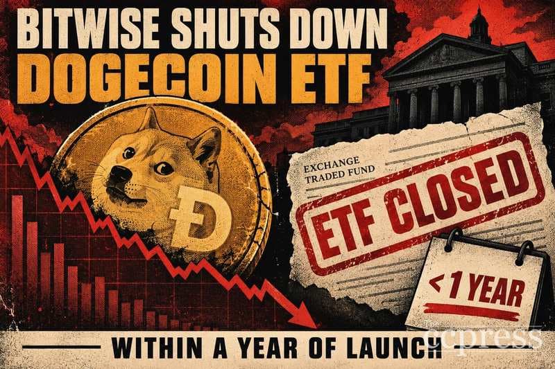 Bitwise Shuts Down Dogecoin ETF Within a Year of Launch