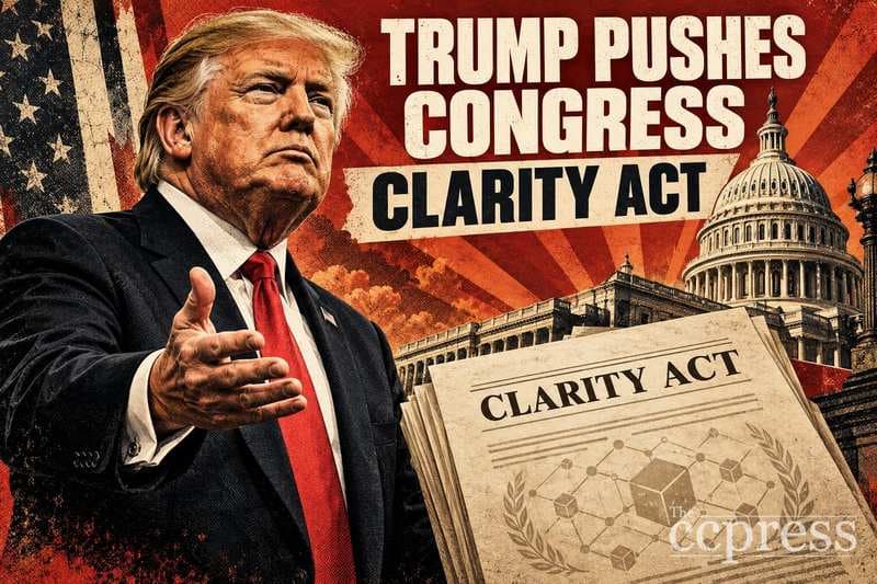 Trump Pushes Congress to Advance CLARITY Act