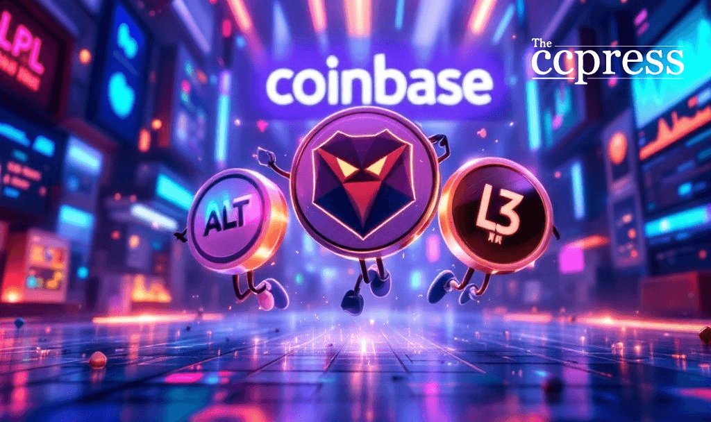 Coinbase Lists ALT, PENDLE, L3 on Roadmap