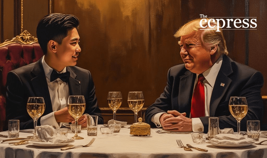 Justin Sun's Trump Dinner Fuels TRX, Trump Coin Rally