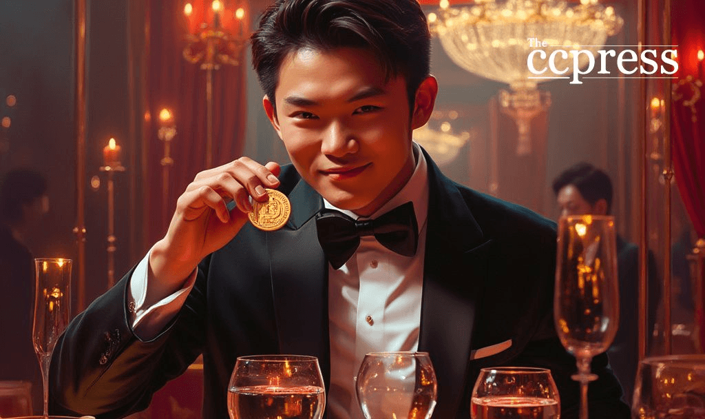 Justin Sun Attends Trump's Cryptocurrency Gala Dinner