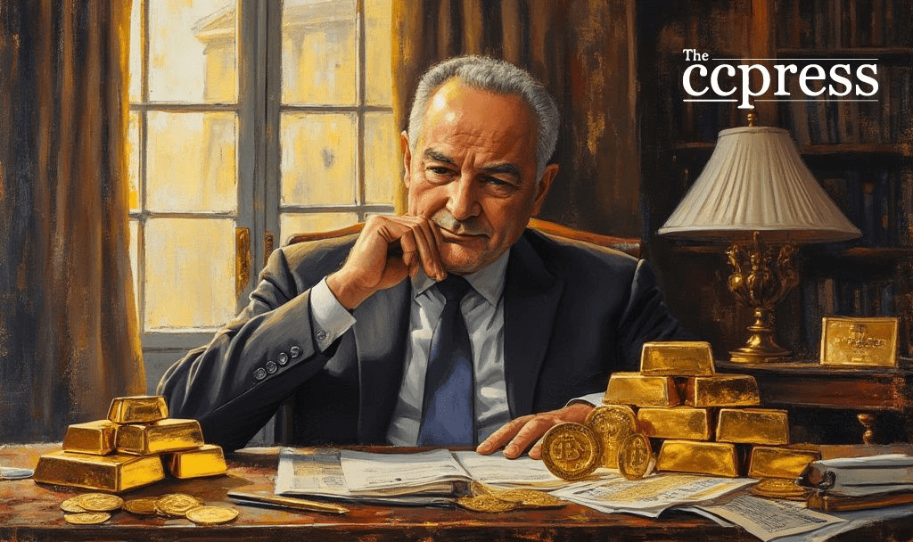 Peter Schiff Predicts Central Banks Favor Gold Over Bitcoin