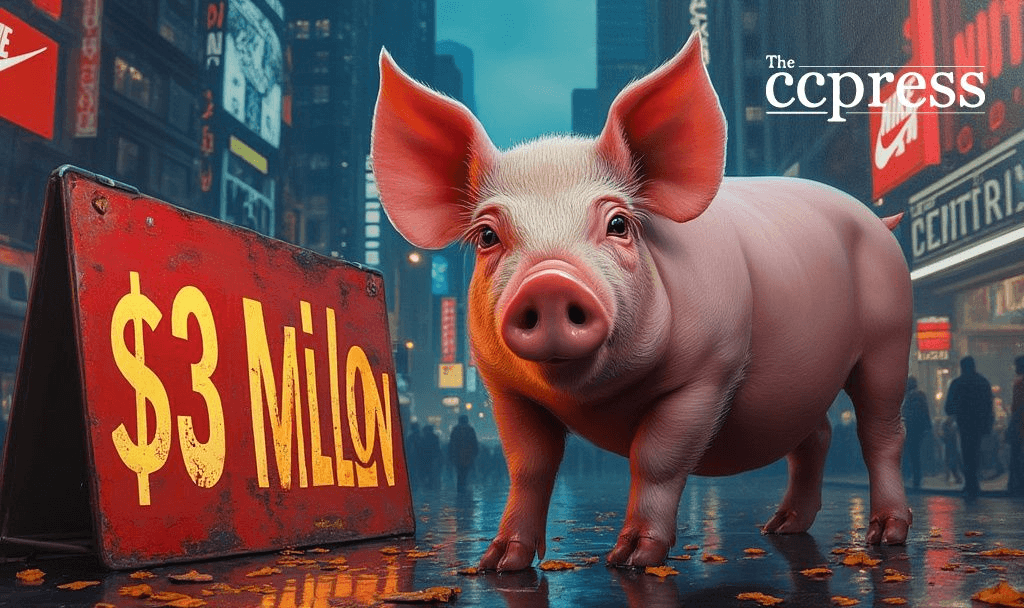 Charles Hoskinson's Pig Rejection Sparks Viral Memecoin