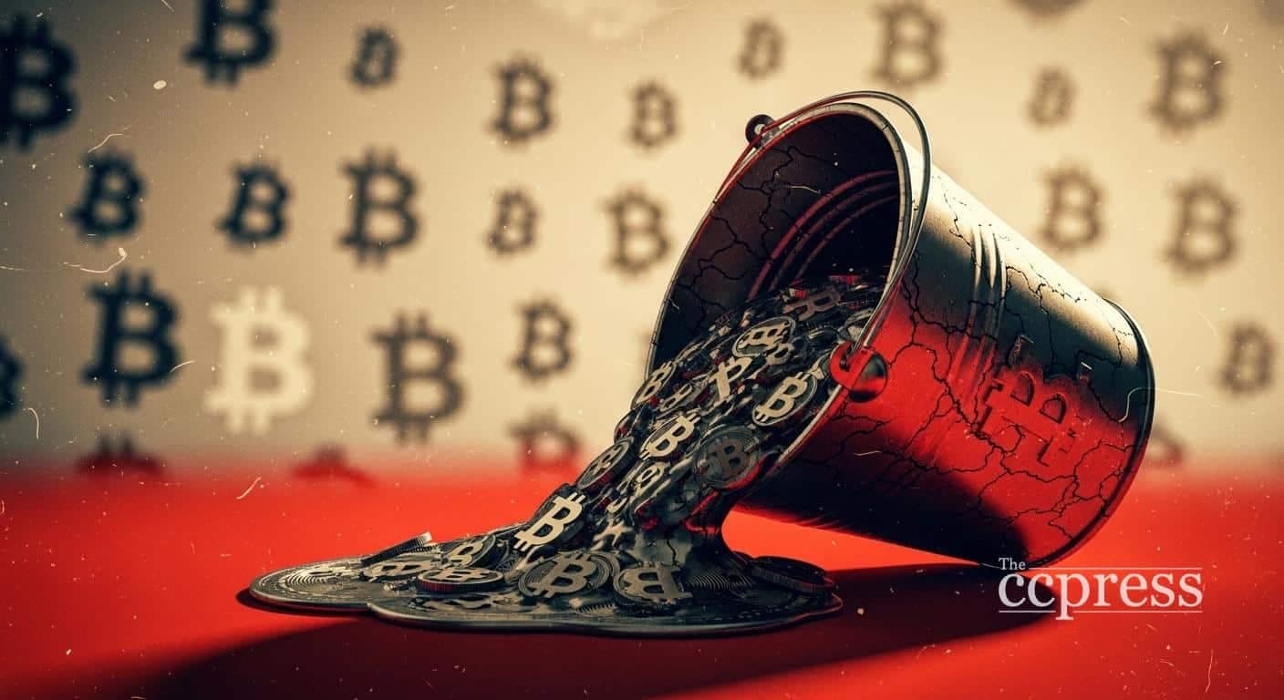 Bitcoin slides to worst month since 2022 amid ETF outflows