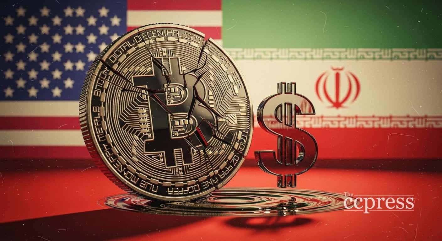Bitcoin slips as U.S.-Iran risk lifts oil and dollar