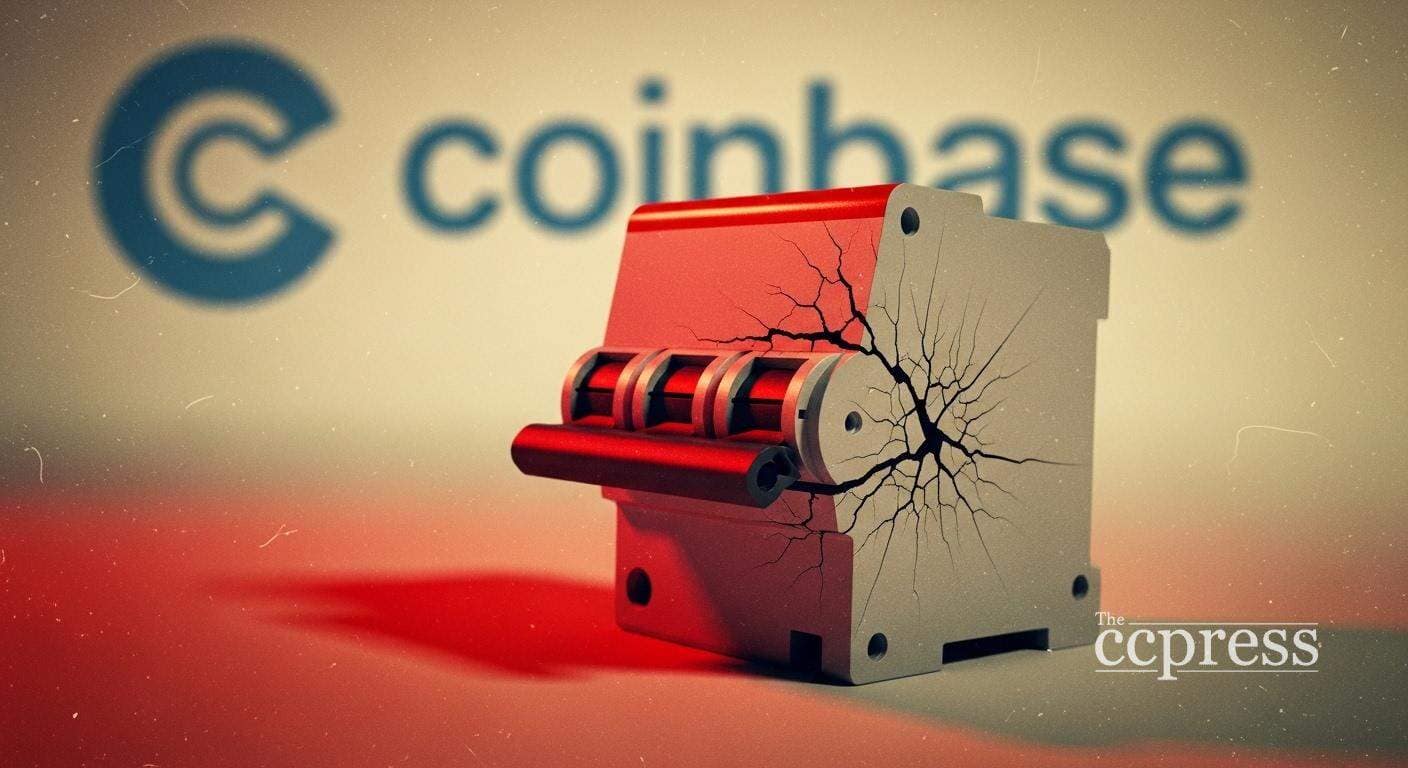 Coinbase limits trading amid service outage before results