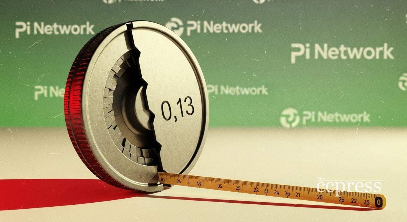 Pi Network steadies near $0.13 before Feb 15 upgrade