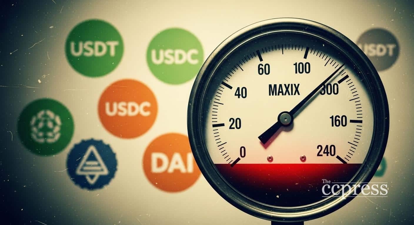Stablecoin market climbs this week, below recent peak