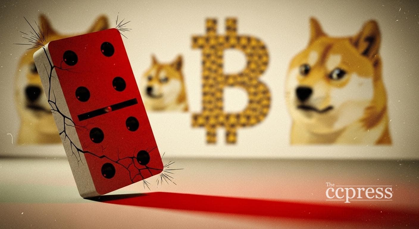 Dogecoin holds support as open interest flags cascade risk