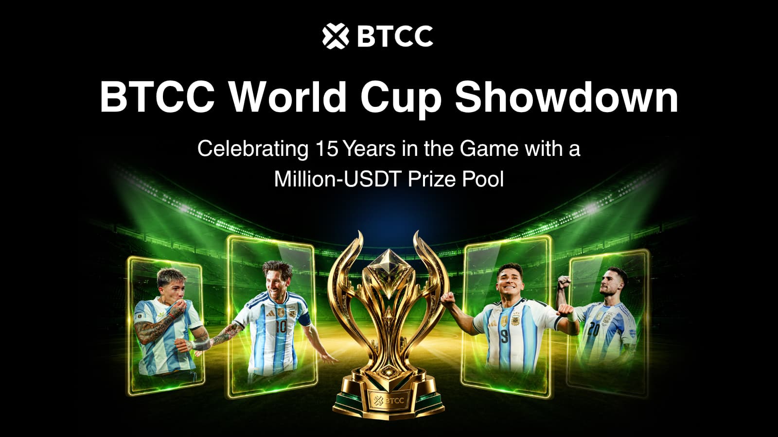 BTCC Exchange Turns 15: Kicking Off the Anniversary with The World Cup Showdown