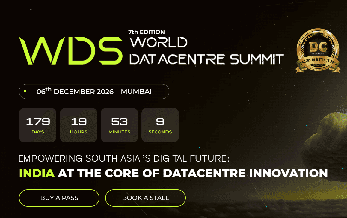 World Datacentre Summit India 2026 Opens Sponsorship, Speaking, and Exhibition Opportunities