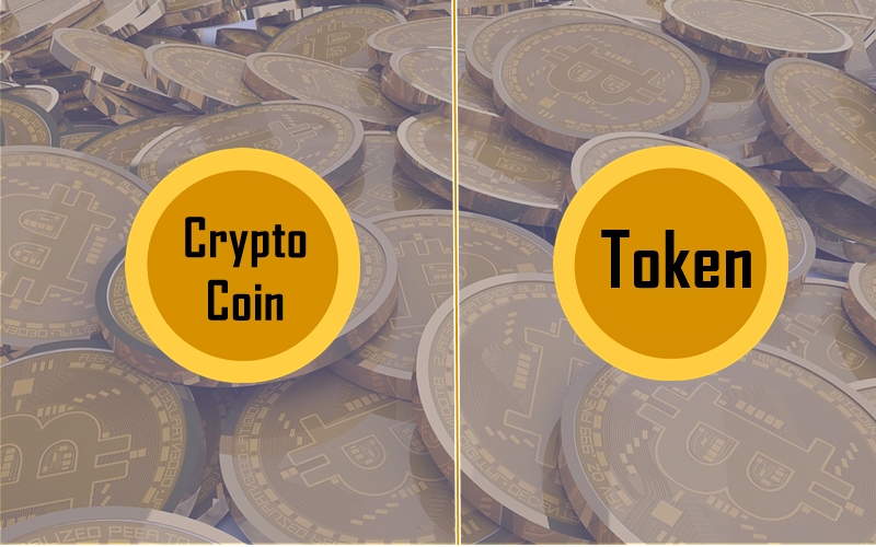 difference between coin and token in cryptocurrency