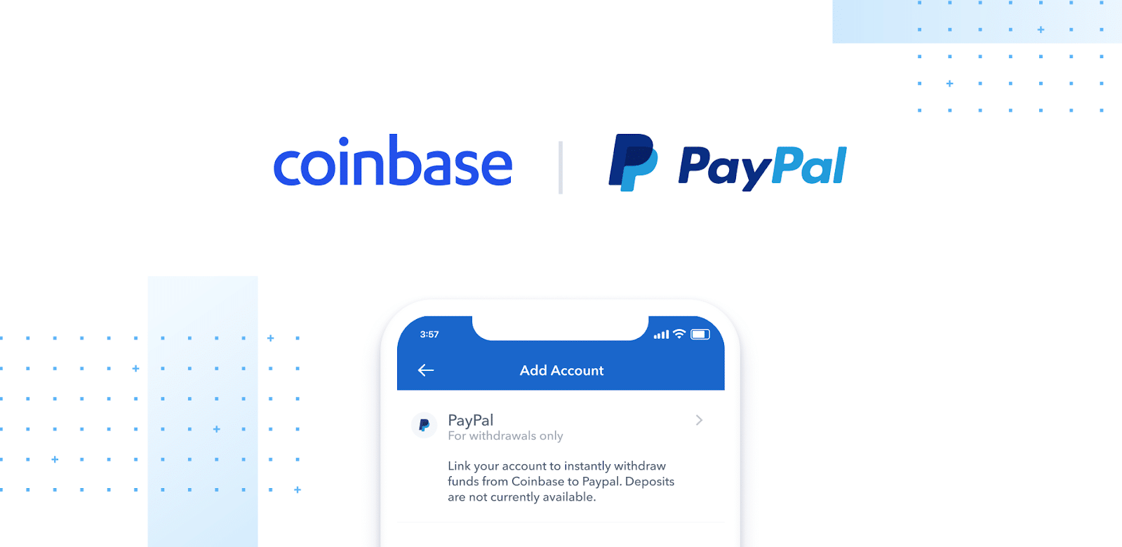 how to transfer paypal crypto to coinbase