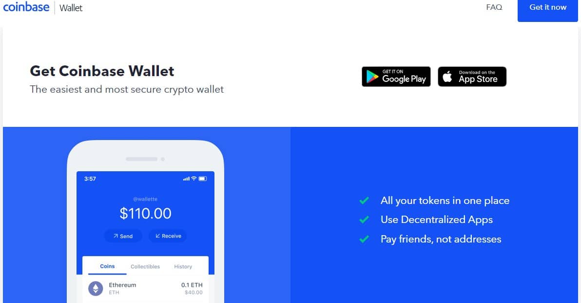 is coinbase a wallet and exchange
