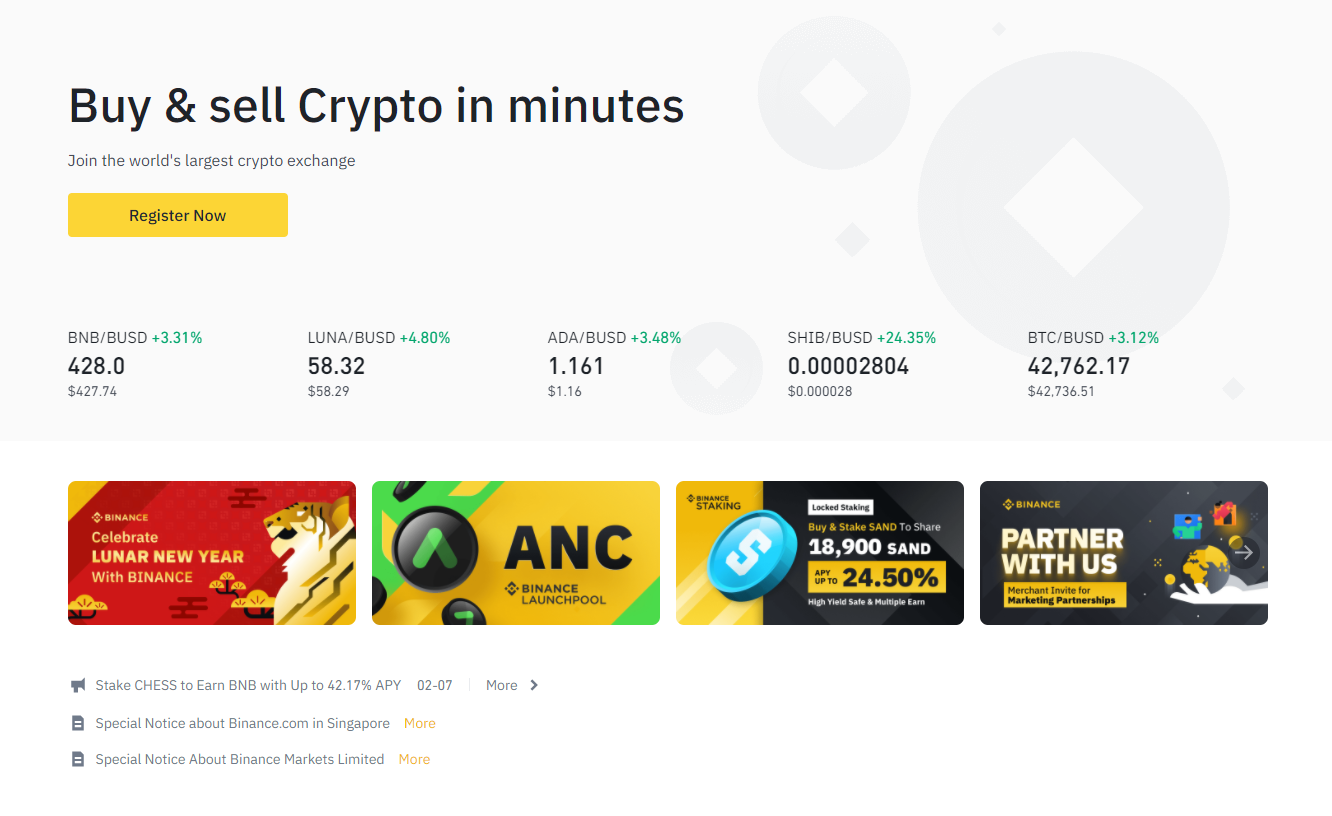 how long do binance deposits take