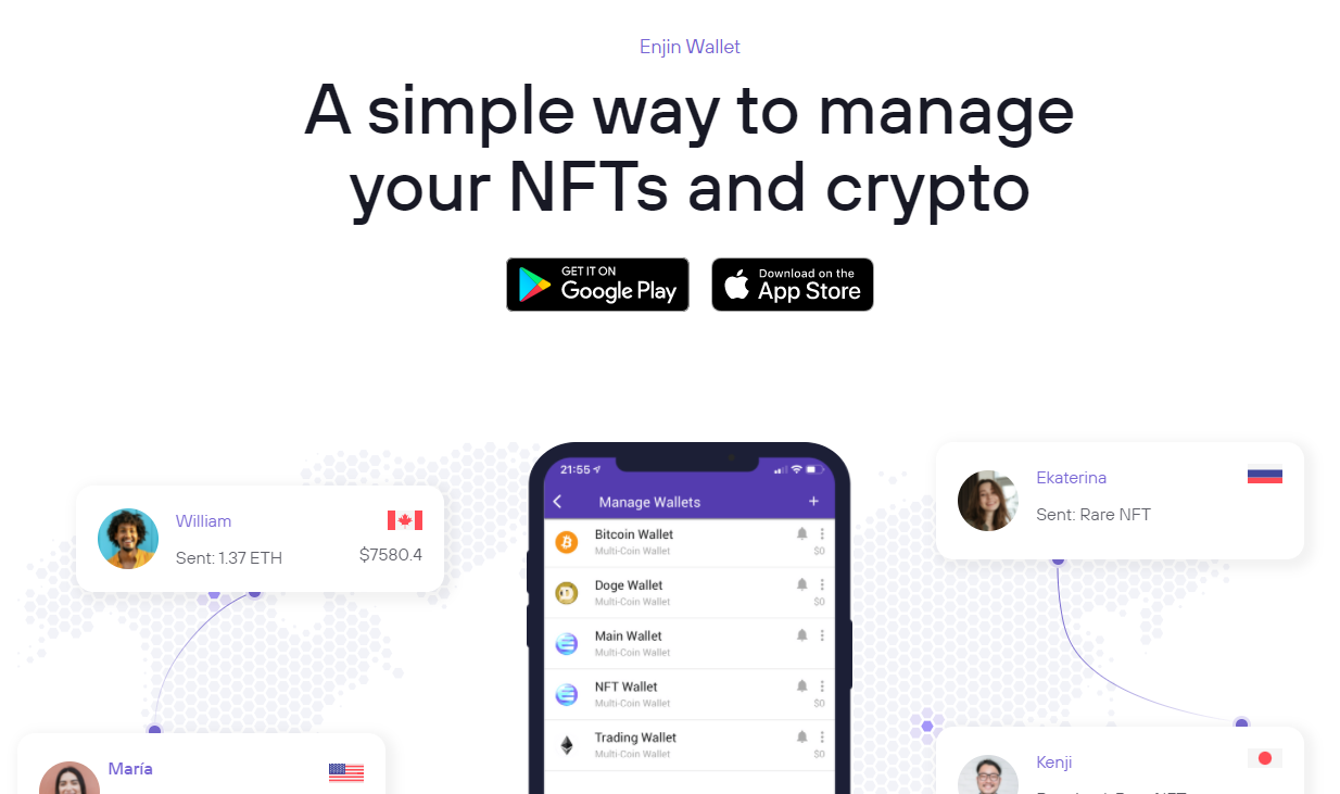 Enjin nft wallet