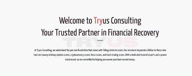 Welcome to Tryus Consulting