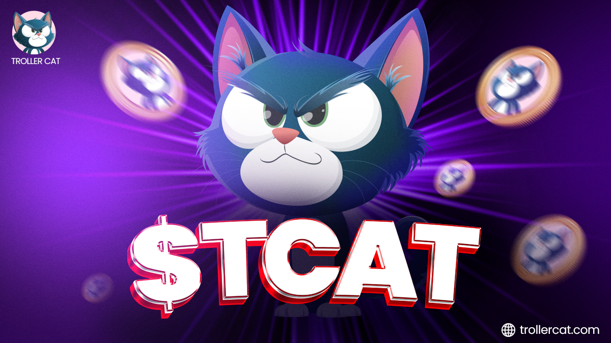 Presale Ignites: Troller Cat Goes Live as Mubarak and CZ’s Dog Battle for Meme Coin Glory