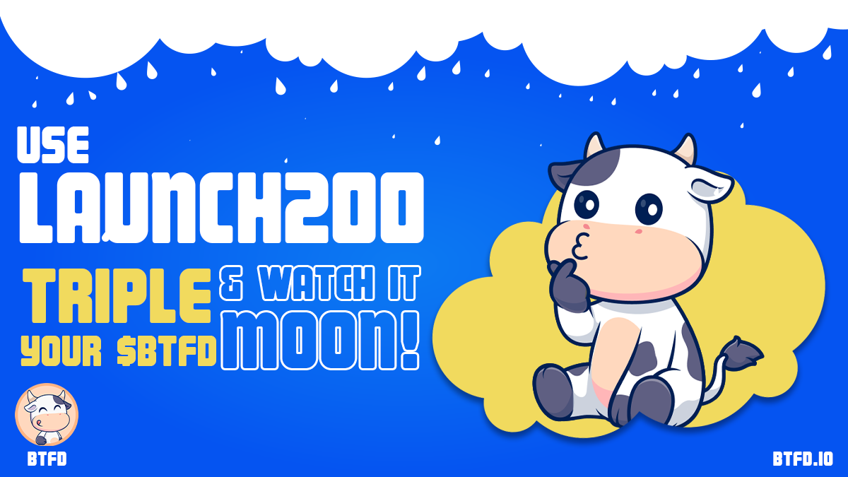 BTFD Presale Pays 90% APY and 200% Bonus Before it Ends on May 26—Best Meme Coin to Buy Today as DOGE's Up and SHIB’s Hot