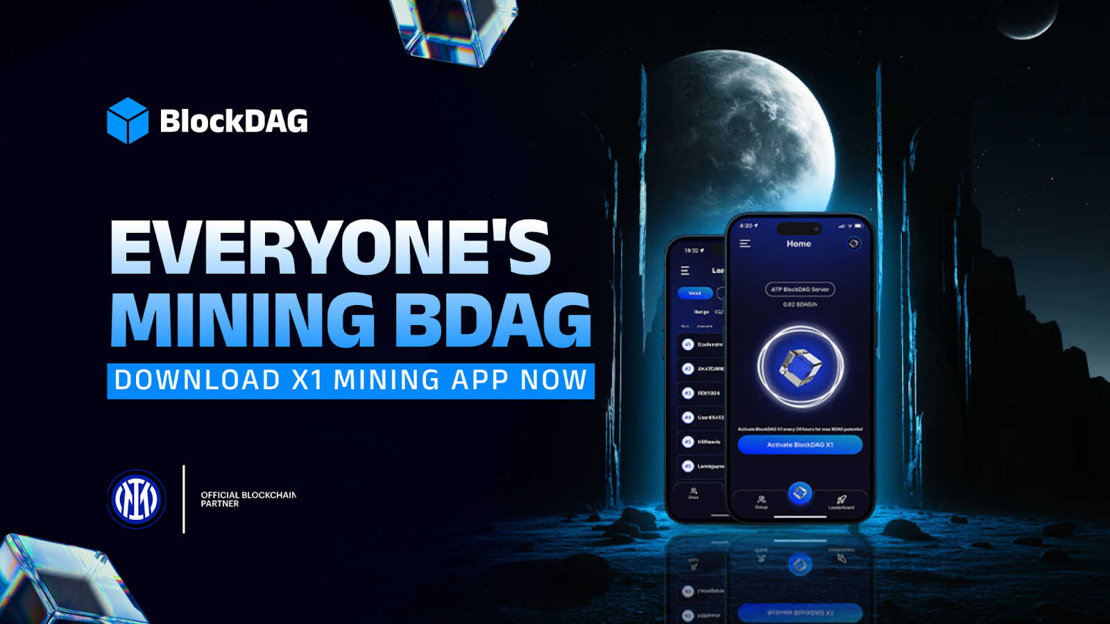 Start Mining 20 BDAG Daily with BlockDAG’s X1 App, No Equipment Required