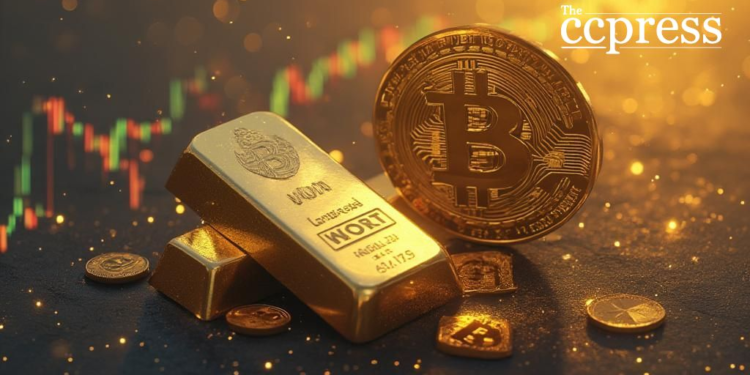 gold bar bitcoin financial success