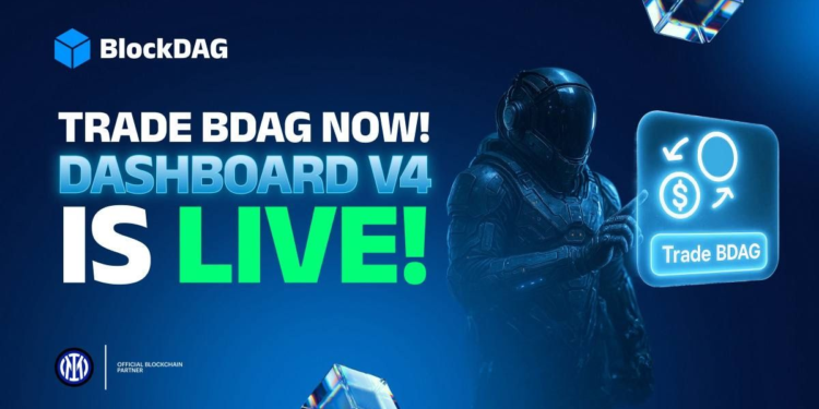 Dashboard V4 Live, $0.0016 BDAG & 10 BTC Auction Before Aug 11