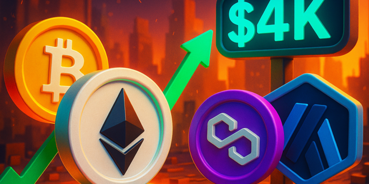 ETH Holds $4K | MATIC and ARB Rally on ETF Momentum