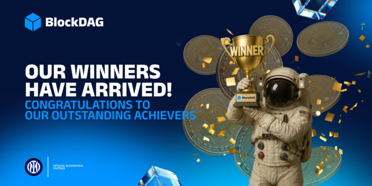 BlockDAG’s $1.2M Giveaway Shows Why It’s the Top Crypto Presale for 2025