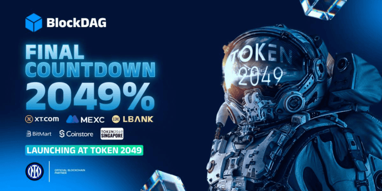 Whale Buys Dogecoin & Solana Struggles, BlockDAG’s 2049% Bonus Ignites Investor Frenzy