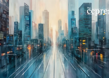 abstract cityscape july 2025