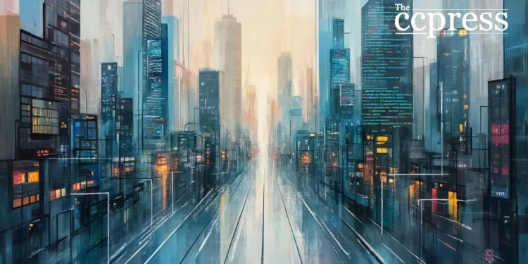 abstract cityscape july 2025