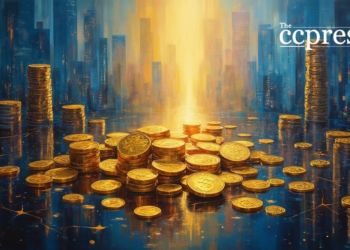 abstract financial triumph painting