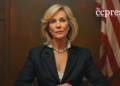authoritative woman oil portrait