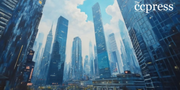 avenir hq cityscape oil painting