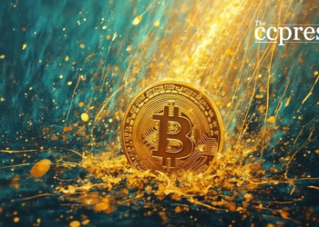 bitcoin growth oil painting
