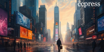 bitcoin rise financial district