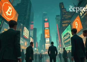 bitcoin surge financial district