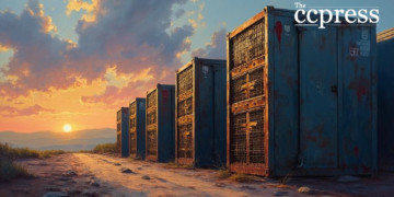 btc mining rigs tariff contrast