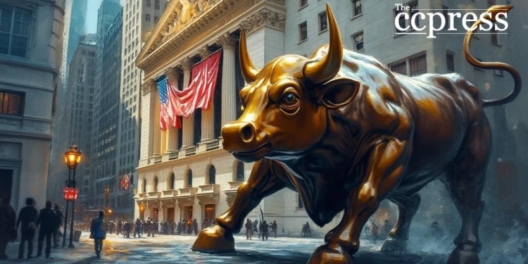 bull statue nyse bullish market