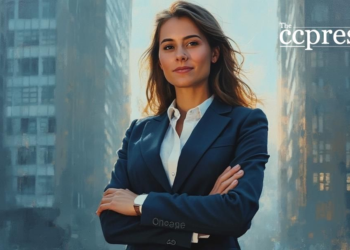business advocate oil painting