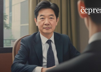 changpeng zhao office portrait