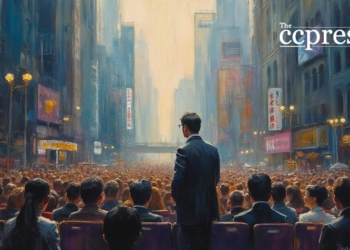 changpeng zhao oil painting