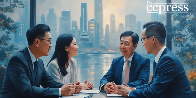 chinese advisors crypto discussion