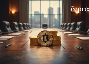 corporate bitcoin boardroom art