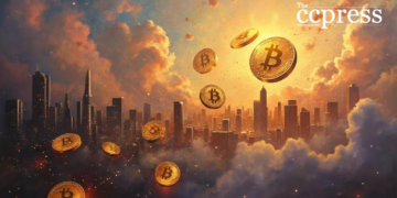 corporate growth bitcoin art
